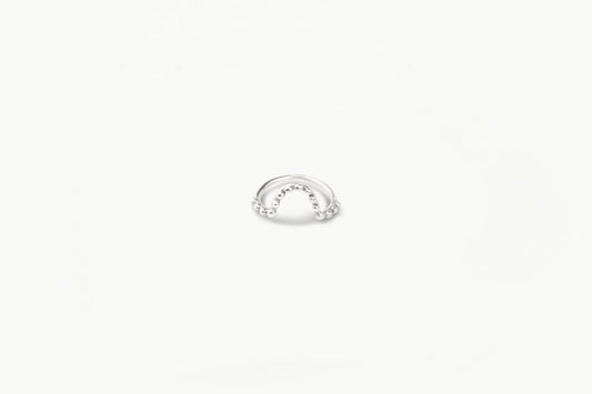 Bubbly U Stacking Ring