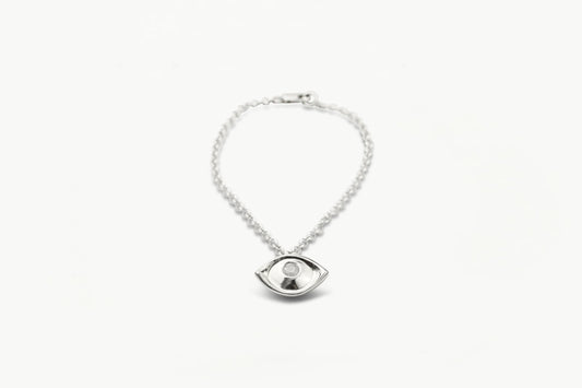 Almond Eye Rolo Chain Bracelet